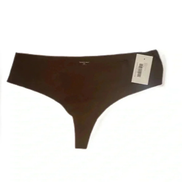 NWT Nubian skin berry lightweight stretch Naked perfect thong  panty underwear M - Picture 2 of 2